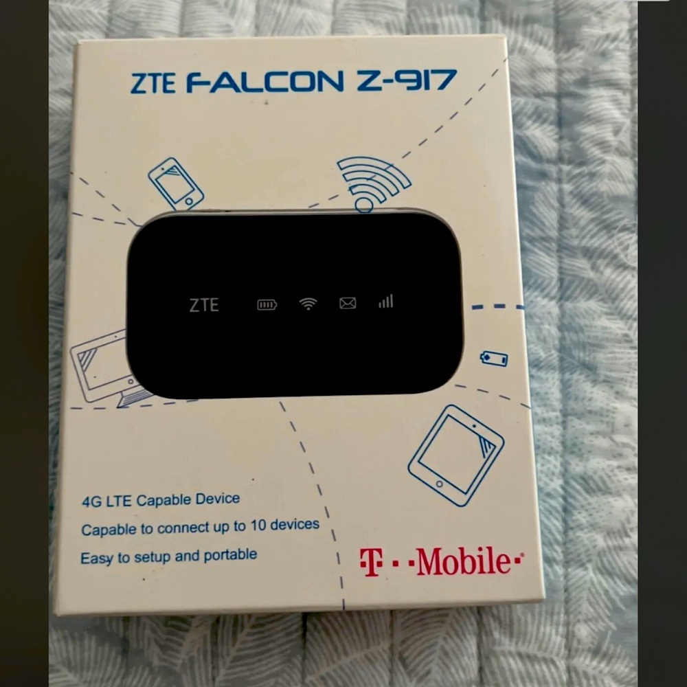 T-Mobile portable hot-spot, with charger,original box, no SIM card included.